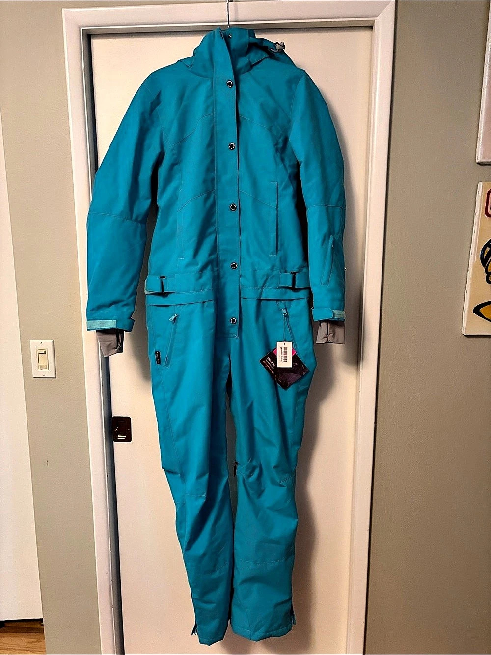 Bluemagic SNBOCON One-Piece Ski Suit Blue Small